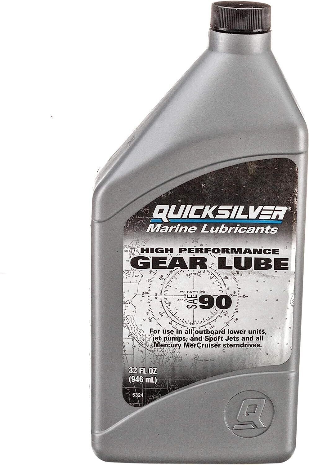 Lodný prevodový olej Quicksilver High Performance Gear Lube 1 L Lodný prevodový olej