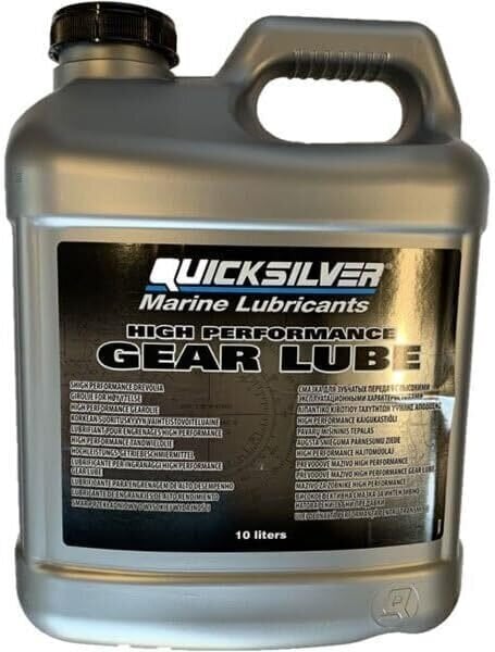 Boat Gear Oil Quicksilver High Performance Gear Lube 10 L