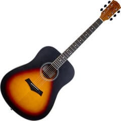 Akustikgitarre Arrow Silver D Tobacco Burst Akustikgitarre
