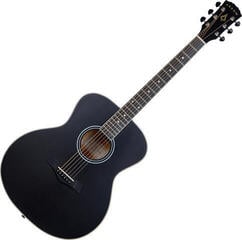 Jumbo Guitar Arrow Gold A  Abyss Black Jumbo Guitar