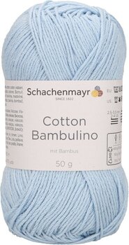 Strikkegarn Schachenmayr Cotton Bambulino  00052 Strikkegarn - 1