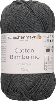 Strikkegarn Schachenmayr Cotton Bambulino  00098 Strikkegarn - 1
