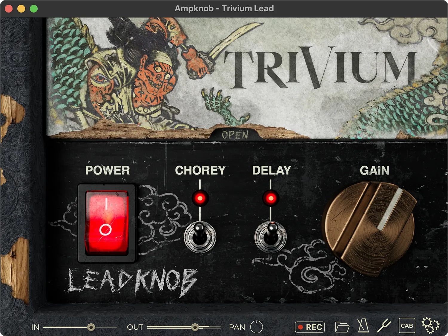 Студио софтуер Plug-In ефект Bogren Digital Trivium Ampknob Lead (Дигитален продукт)