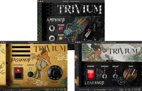 Logiciel de studio Plugins d'effets Bogren Digital Trivium Ampknob Bundle (Produit numérique) - 1