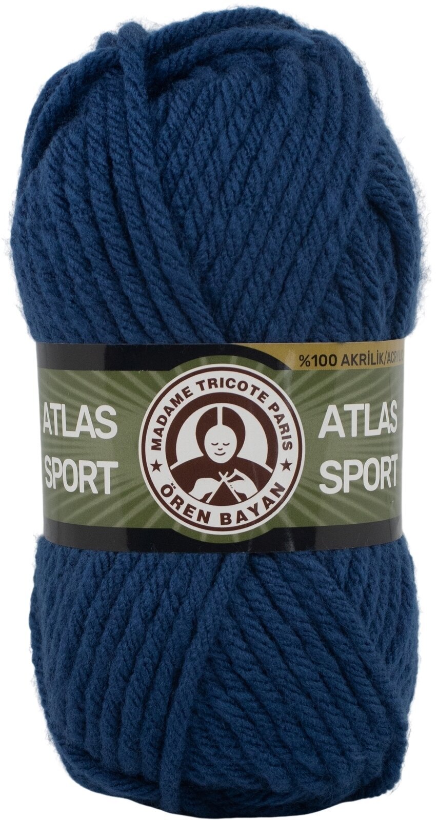 Strickgarn Madame Tricote Paris Atlas Sport 3024 150 Strickgarn