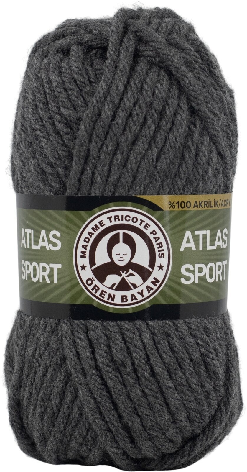 Fios para tricotar Madame Tricote Paris Atlas Sport 3024 009 Fios para tricotar