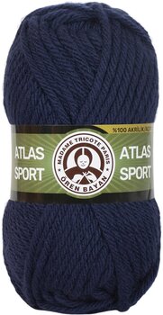 Pletací příze Madame Tricote Paris Atlas Sport 3024 019 Pletací příze - 1