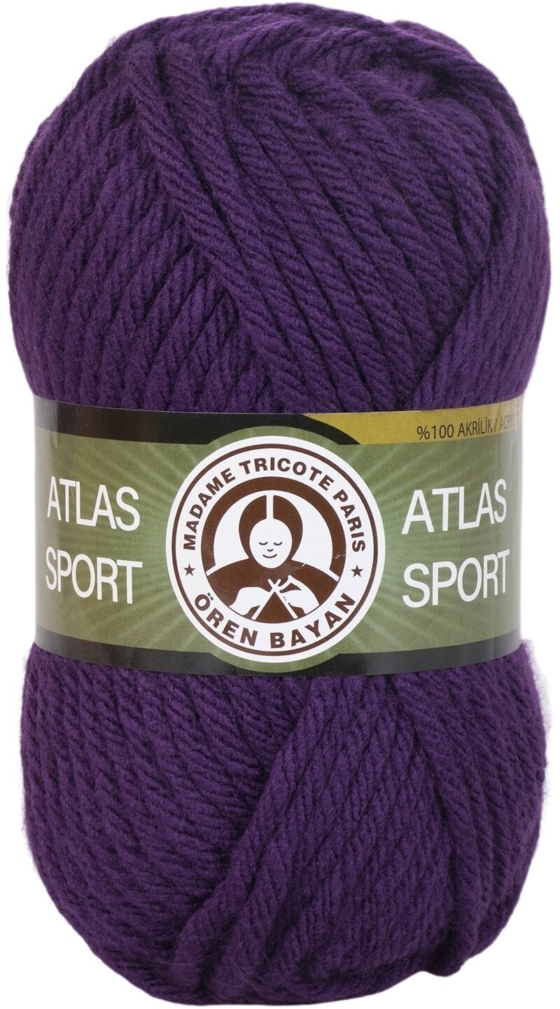 Fil à tricoter Madame Tricote Paris Atlas Sport 3024 060 Fil à tricoter