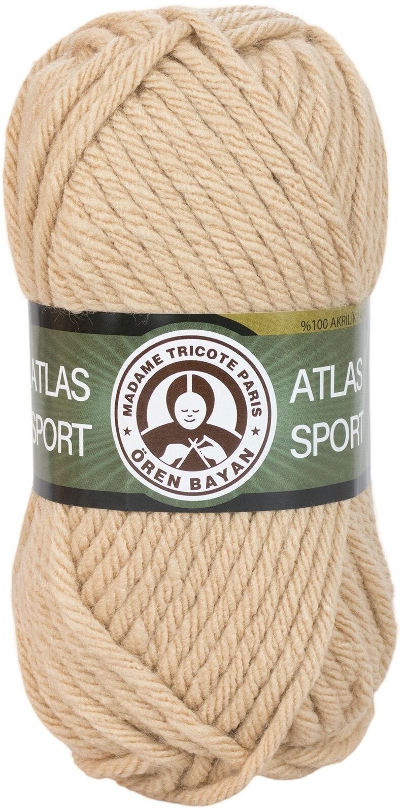 Knitting Yarn Madame Tricote Paris Atlas Sport 3024 079 Knitting Yarn