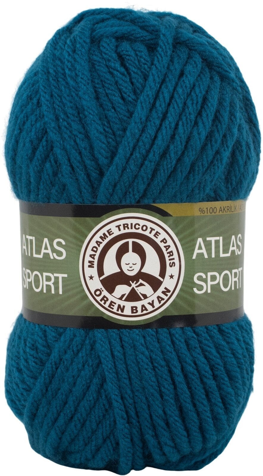 Pletací příze Madame Tricote Paris Atlas Sport 3024 101 Pletací příze