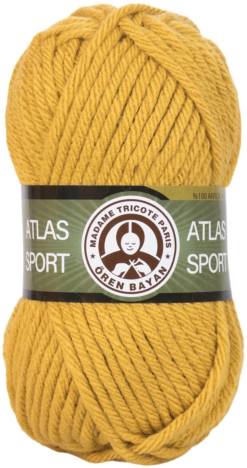 Fios para tricotar Madame Tricote Paris Atlas Sport 3024 115 Fios para tricotar