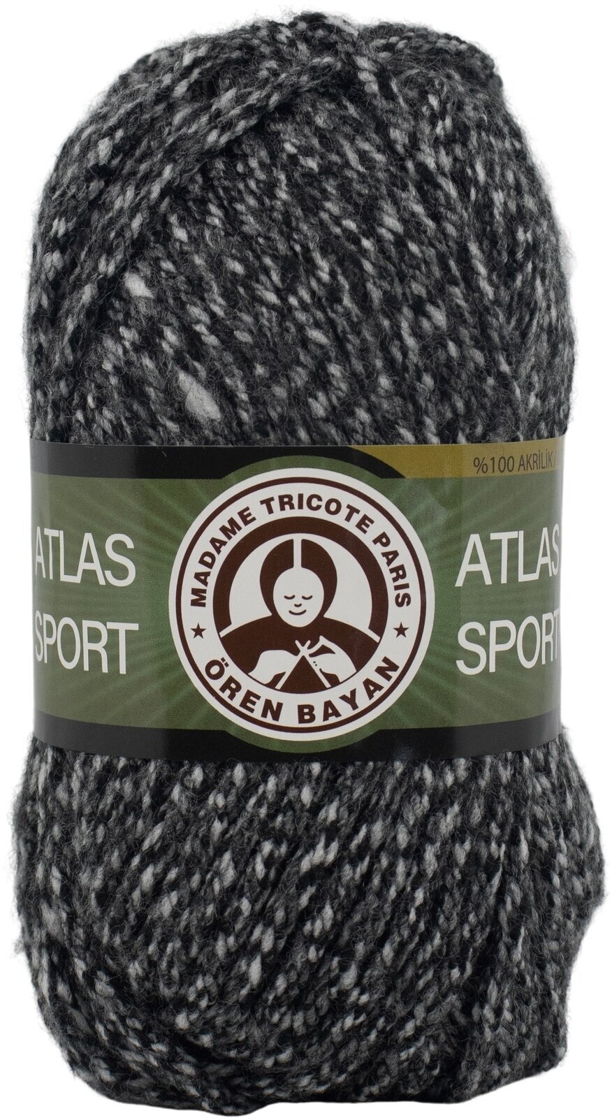 Pletací příze Madame Tricote Paris Atlas Sport 3024 300 Pletací příze