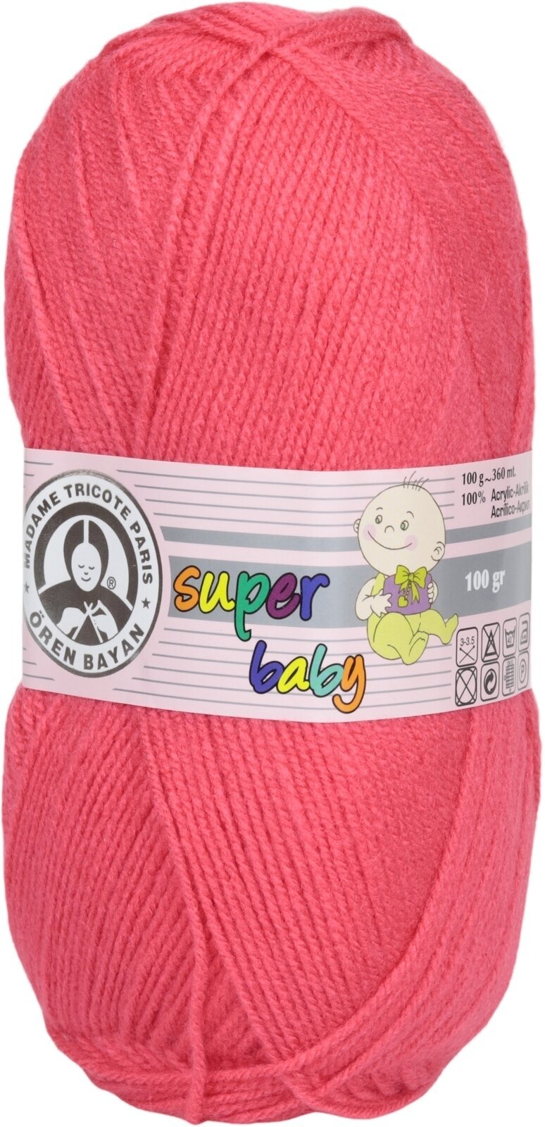 Pletací příze Madame Tricote Paris Super Baby 1758 002 Pletací příze