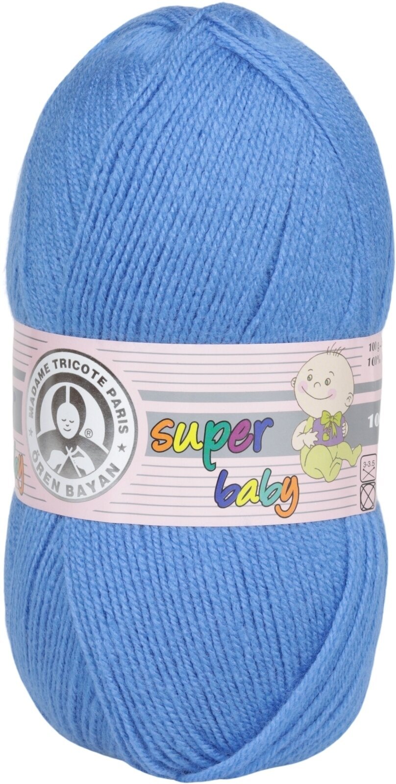 Fil à tricoter Madame Tricote Paris Super Baby 1758 015 Fil à tricoter