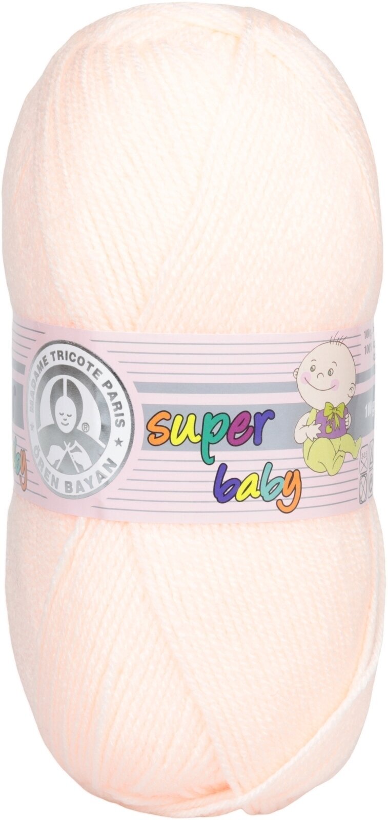 Knitting Yarn Madame Tricote Paris Super Baby 1758 095 Knitting Yarn