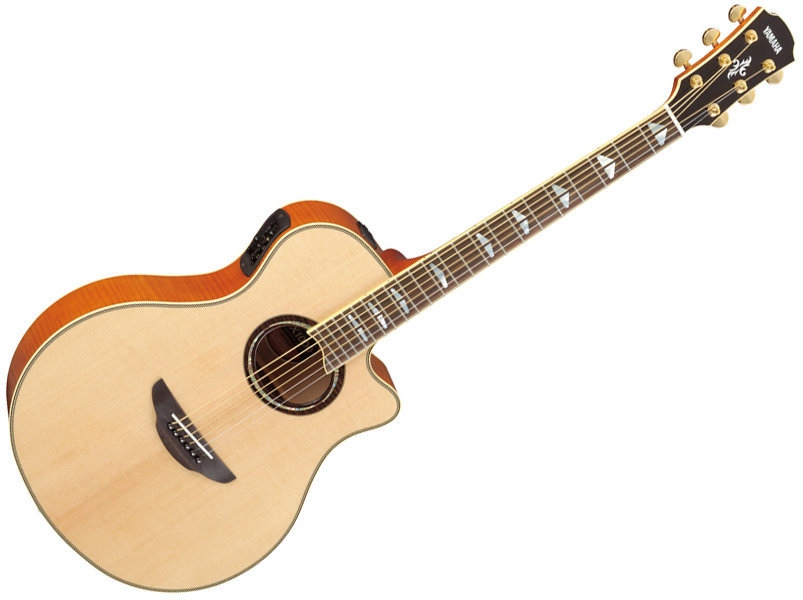 Guitare Jumbo acoustique-électrique Yamaha APX 1000 NT Natural