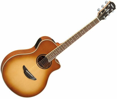 electro-acoustic guitar Yamaha APX 700II SB Sand Burst - 1