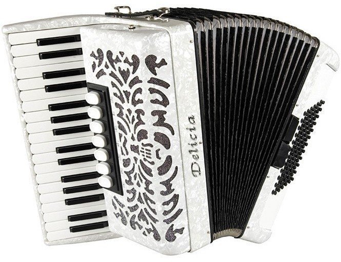 Piano accordion
 Delicia ARNALDO 23 White