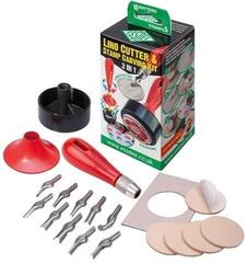 Set per tecniche grafiche Essdee 3 In 1 Lino Cutter & Stamp Carving Kit Set per tecniche grafiche