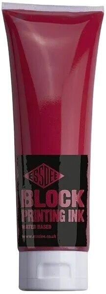 Boja za linorez Essdee Block Printing Ink Boja za linorez Red 250 ml