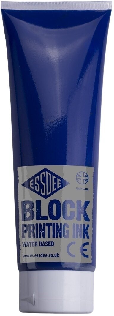 Färg för linoleumsnitt Essdee Block Printing Ink Färg för linoleumsnitt Blue 250 ml
