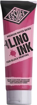 Paint For Linocut Essdee Block Printing Ink Paint For Linocut Fluorescent Red 300 ml - 1