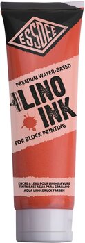 Färg för linoleumsnitt Essdee Block Printing Ink Färg för linoleumsnitt Fluorescent Orange 300 ml - 1