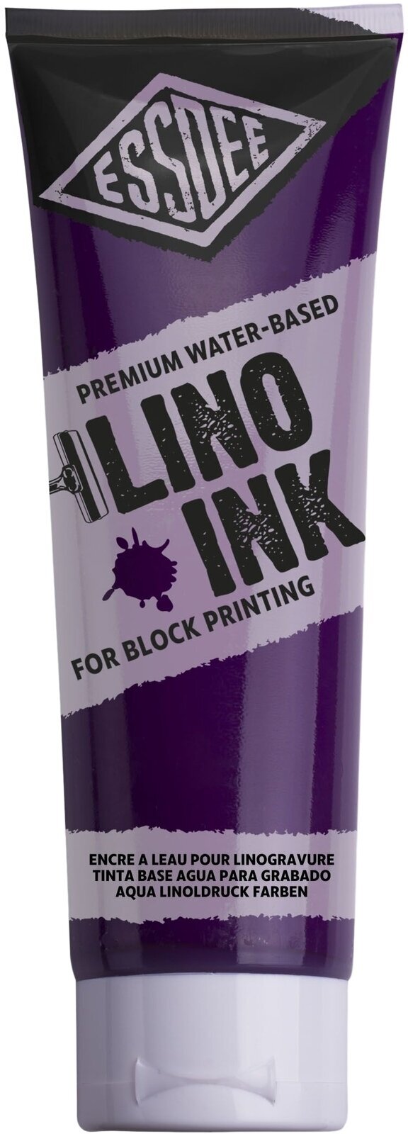Pintura para linograbado Essdee Block Printing Ink Pintura para linograbado Purple (Ost) 300 ml