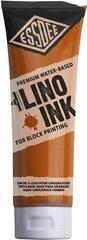 Färg för linoleumsnitt Essdee Block Printing Ink Färg för linoleumsnitt Orange 300 ml