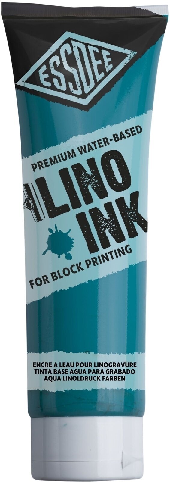 Peintures pour la linogravure Essdee Block Printing Ink Peintures pour la linogravure Turquoise 300 ml