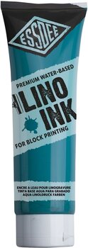 Paint For Linocut Essdee Block Printing Ink Paint For Linocut Turquoise 300 ml - 1