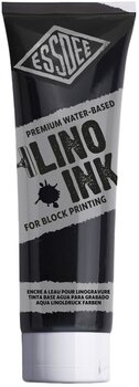 Paint For Linocut Essdee Block Printing Ink Paint For Linocut Black 300 ml - 1