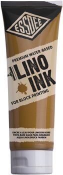 Paint For Linocut Essdee Block Printing Ink Paint For Linocut Yellow Ochre 300 ml - 1
