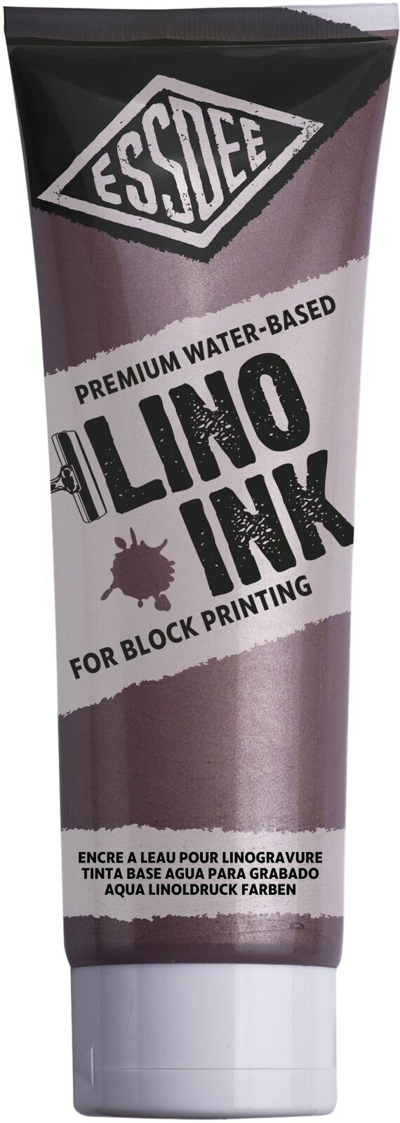 Tinta para linogravura Essdee Block Printing Ink Tinta para linogravura Metallic Bronze 300 ml