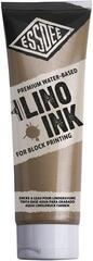 Linoväri Essdee Block Printing Ink Linoväri Metallic Gold 300 ml