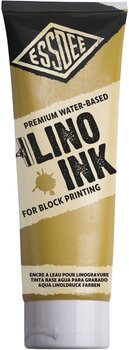 Paint For Linocut Essdee Block Printing Ink Paint For Linocut Pearlescent Yellow 300 ml - 1