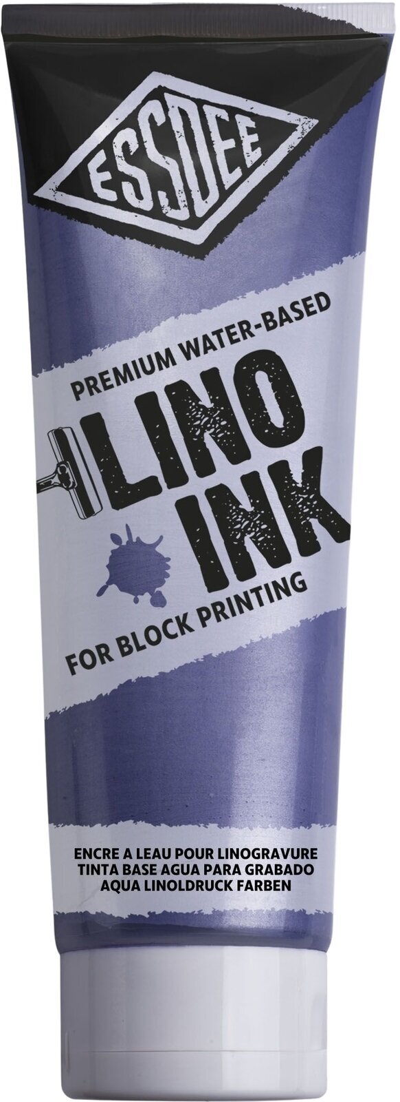 Paint For Linocut Essdee Block Printing Ink Paint For Linocut Pearlescent Violet 300 ml