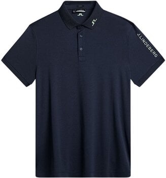 Polo Shirt J.Lindeberg Tour Tech Slim Fit Mens Navy Melange L Polo Shirt - 1