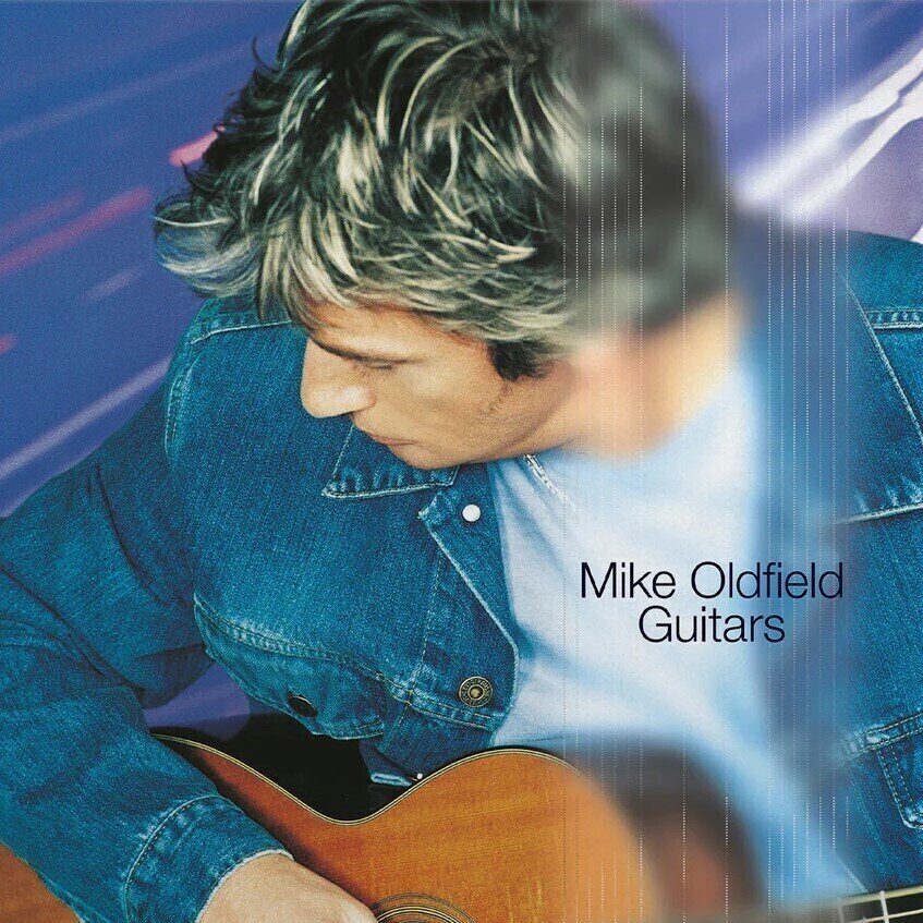 Vinylskiva Mike Oldfield - Guitars (180 g) (Blue Coloured) (Insert) (LP)