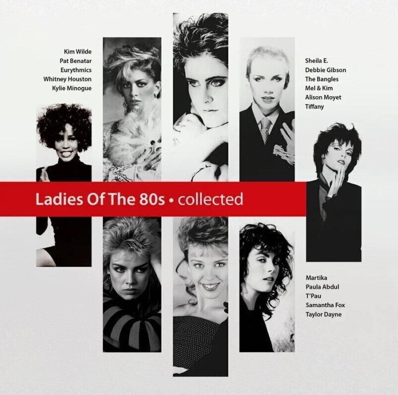 Disque vinyle Various Artists - Ladies Of The 80s Collected (180 g) (Red Coloured) (Insert) (2 LP)