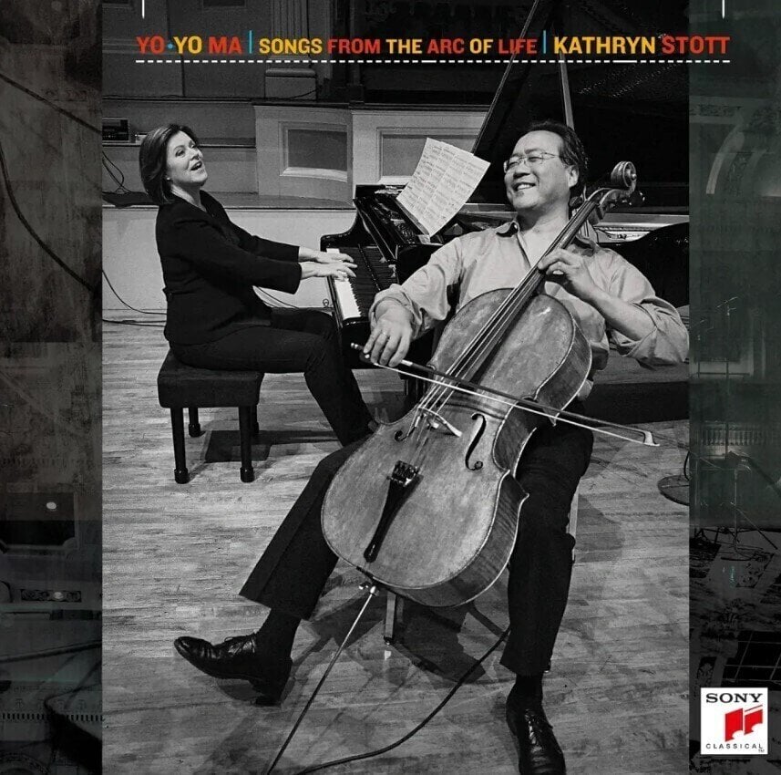 LP Yo-Yo Ma & Kathryn Stott - Songs From The Arc Of Life (Orange Coloured) (2 LP)