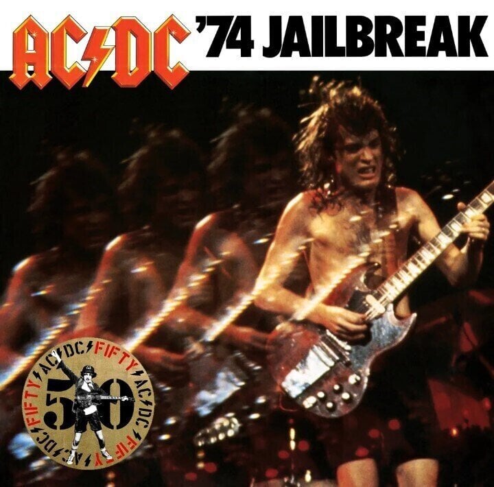 LP deska AC/DC - 74 Jailbreak (Gold Coloured) (Anniversary Edition) (LP)
