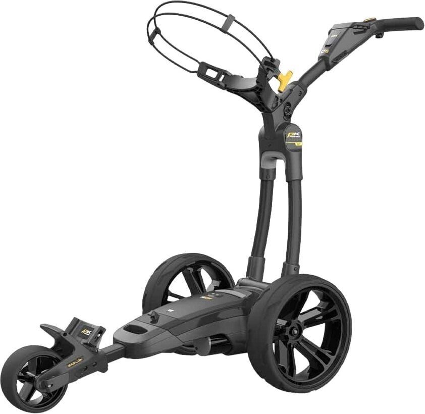 Carrito eléctrico de golf PowaKaddy CT6 EBS Black Carrito eléctrico de golf