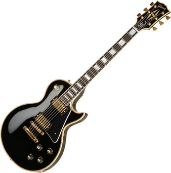 Guitare électrique Gibson 1968 Les Paul Custom Reissue Gloss Ebony - 1
