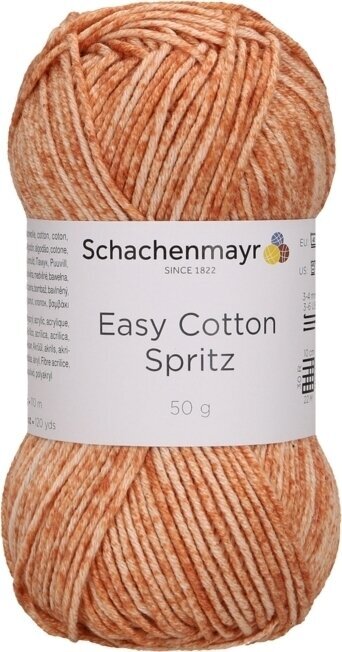 Fios para tricotar Schachenmayr Easy Cotton Spritz 00012 Fios para tricotar