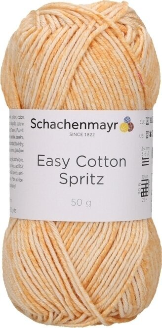Fil à tricoter Schachenmayr Easy Cotton Spritz 00025 Fil à tricoter