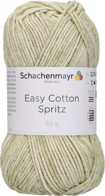 Fil à tricoter Schachenmayr Easy Cotton Spritz 00070 Fil à tricoter
