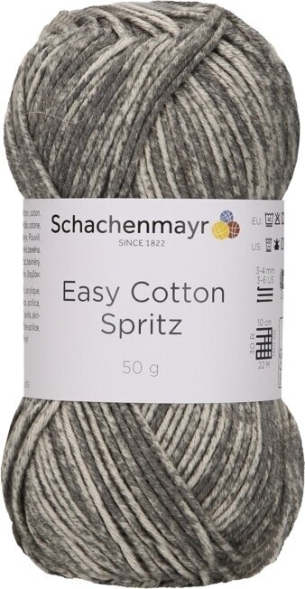 Hilo de tejer Schachenmayr Easy Cotton Spritz 00099 Hilo de tejer