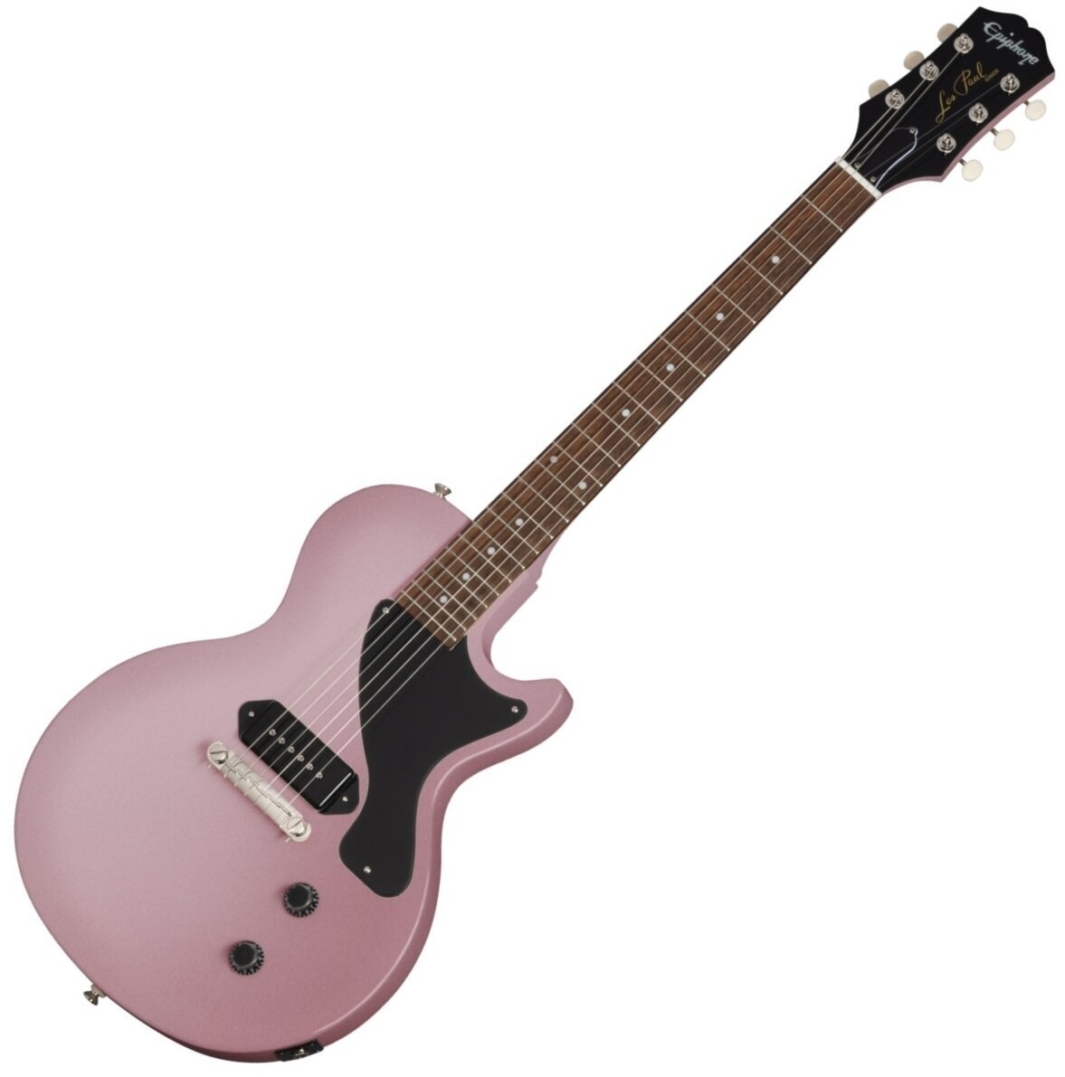 E-Gitarre Epiphone Les Paul Junior Heather Poly E-Gitarre