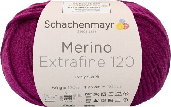 Νήμα Πλεξίματος Schachenmayr Merino Extrafine 120 00133 Νήμα Πλεξίματος - 1